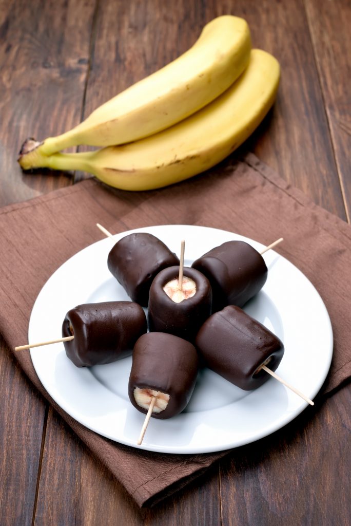 GanoCafé presenta Bocadillos helados de chocolate: «Chocolate Monkey Bites»